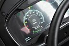 運転席の計器パネル