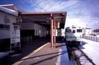 江差線の江差駅