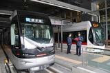 軌道線は富山環状線開業と富山駅電停設置で利用が約5割増えた。路面電車の黒字が 鉄道線の赤字を補う(2015年、筆者撮影)