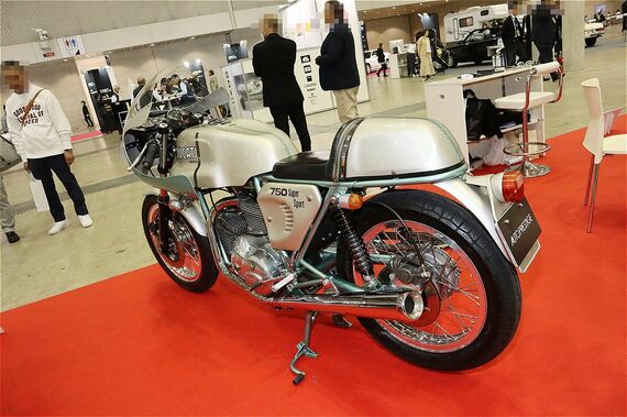 1974年式「750スーパースポーツ」のリアビュー