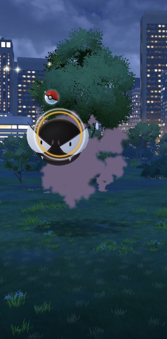 ポケモンGO プレイ画面