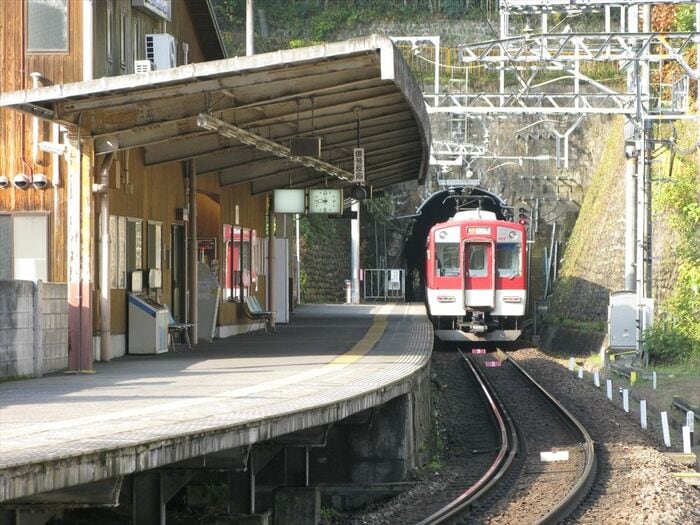近鉄吉野線の大和上市駅