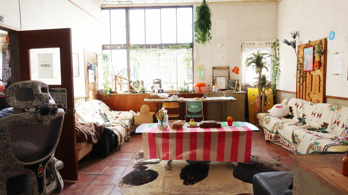 根岸さんの居住スペース