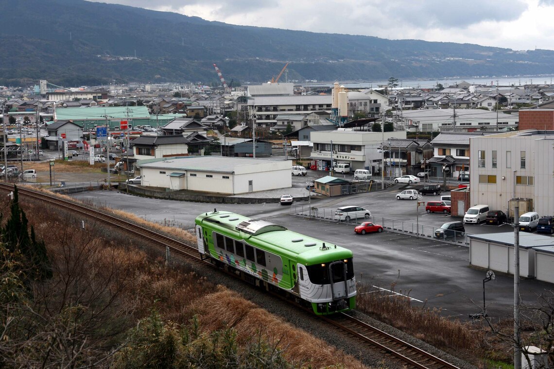 土佐くろしお鉄道ごめん・なはり線の列車（撮影：南正時）