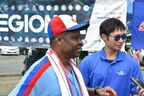 取材に応じるクロマティ監督