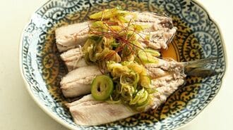 イワシの塩ゆで