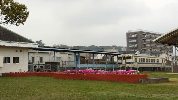 志布志駅 キハ40