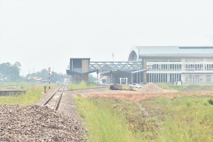 マレー半島から伸びるメーターゲージ線路の終端