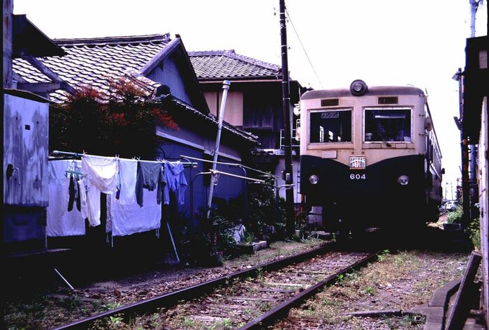紀州鉄道のキハ600形。大分交通耶馬渓線（廃線）