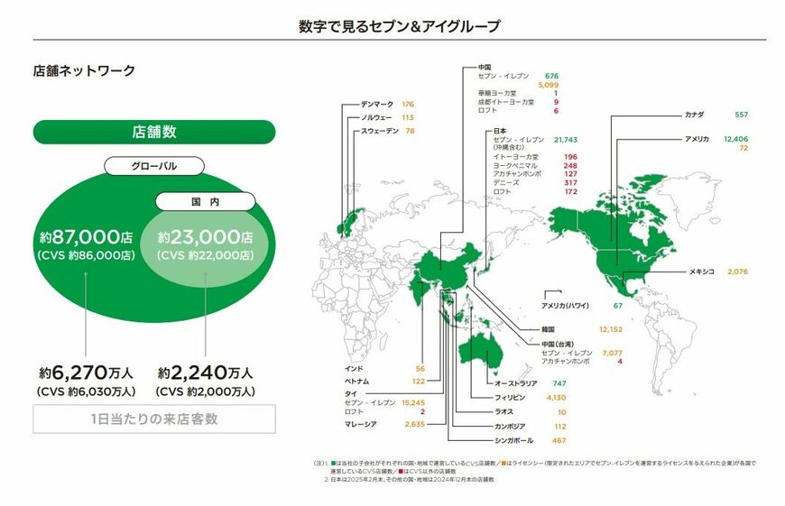 真ん中下あたりに「中国（台湾）」の文字が確認できる／出所：「コーポレートアウトライン2024年度版」