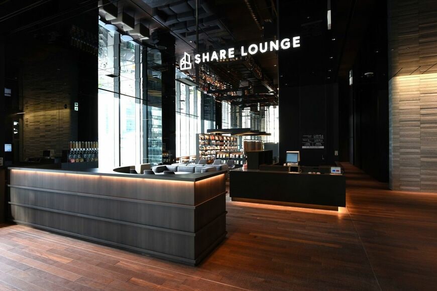 SHARE LOUNGE イノゲート大阪の外観