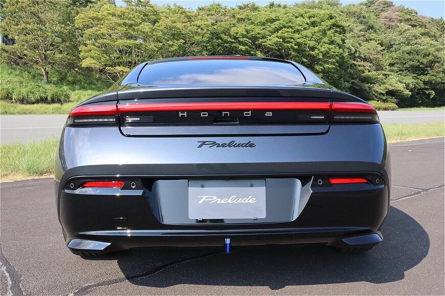 ホンダの新型「プレリュード」（筆者撮影）