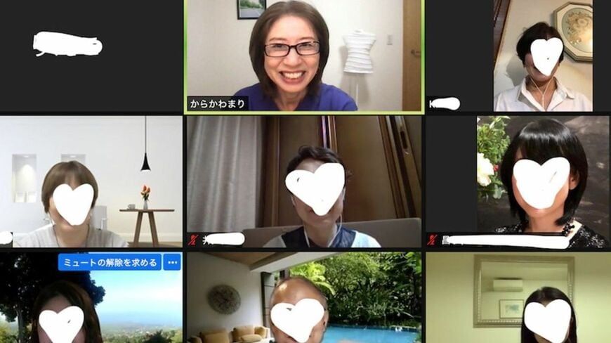 ZoomやSNSの活用など、オンライン化も起業チャンスに変える、からかわまりさん（写真：週刊女性PRIME）この記事の画像を見る(◯枚)
