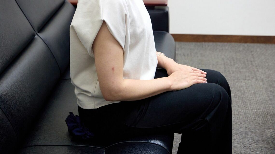 ハキハキとインタビューに応じる田中さん（写真：筆者撮影）