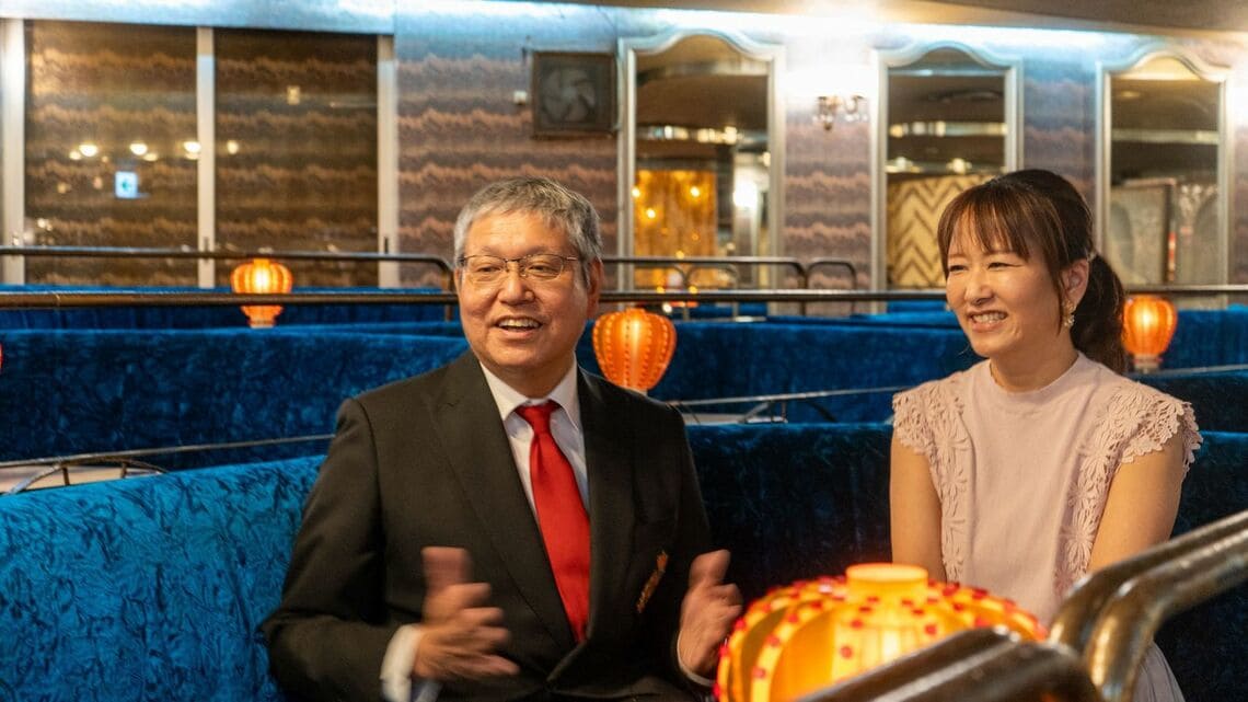 2代目オーナーの宮田泰三さんと妻のマリアさん