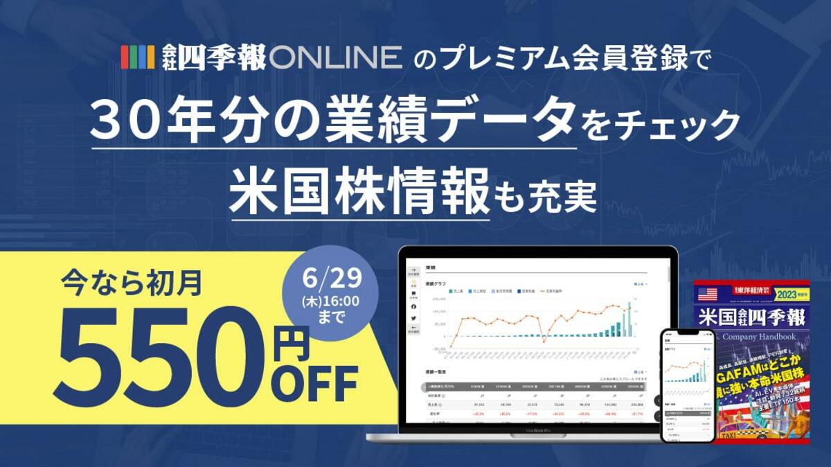 割引クーポン配布中 ! 春のブラッシュアップをLet's Try｜会社四季報