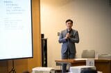 スペシャルアドバイザーを務める斎藤佑樹氏のプレゼン（写真提供：球都桐生プロジェクト）