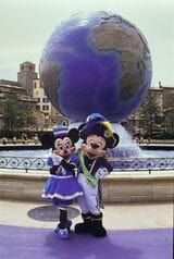 ディズニーシーのプレスレビュー（写真：2001年8月2日、吉野純治撮影）