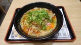 資さんうどん ねぎどっさり酸辣湯うどん