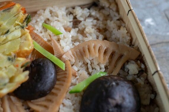駅弁「百年の旅物語かれい川」