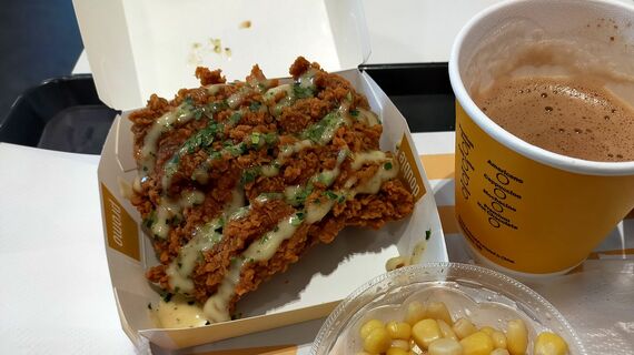 ベトナムで注文したチキン
