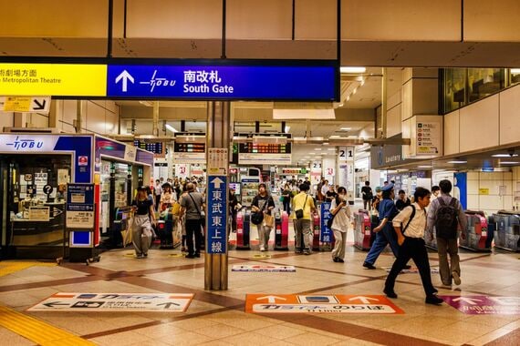 東武池袋駅 改札