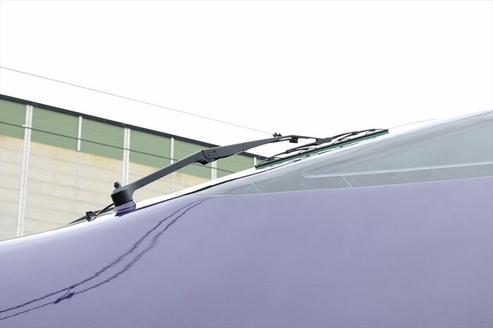 先頭部のワイパー