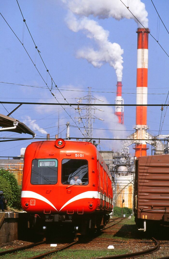 岳南鉄道に譲渡された元東急5000系