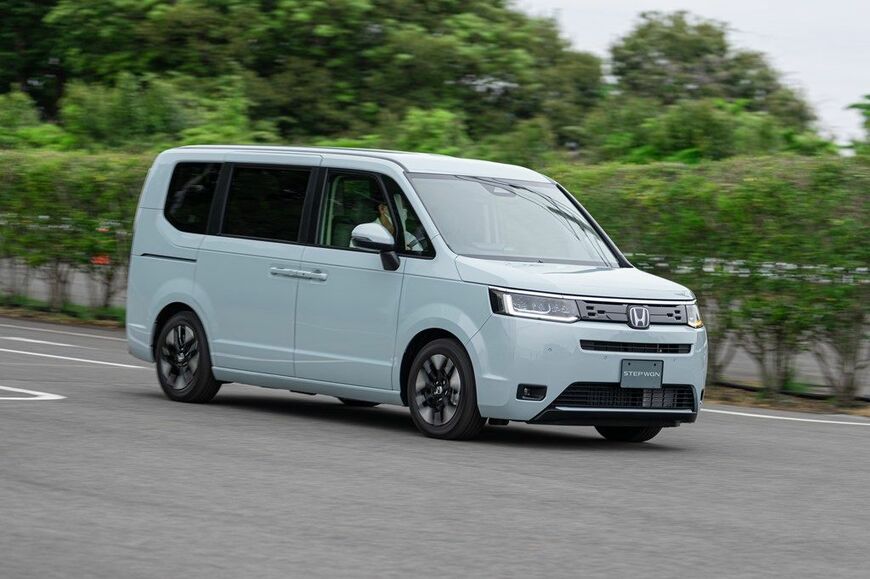ホンダの新型ステップワゴン（東洋経済オンライン編集部撮影）