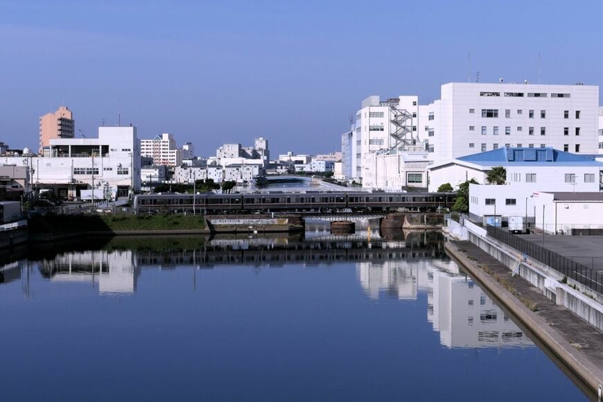 JR和田岬線の電車（編集部撮影）