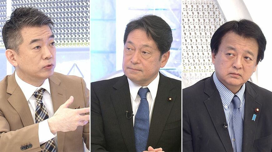 安全保障3文書改定について、中国の反発や、ミサイルや弾薬そのものの生産について議論する（画像：FNNプライムオンライン）