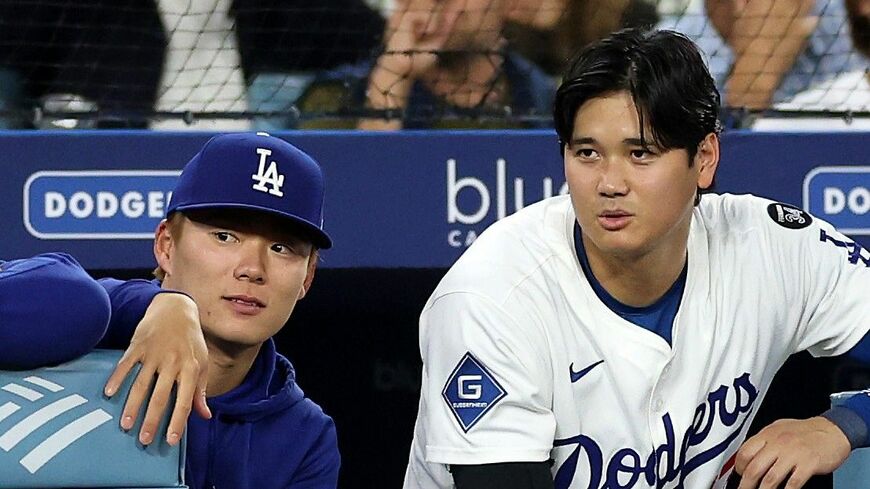 山本由伸と大谷翔平（写真：Getty Images）