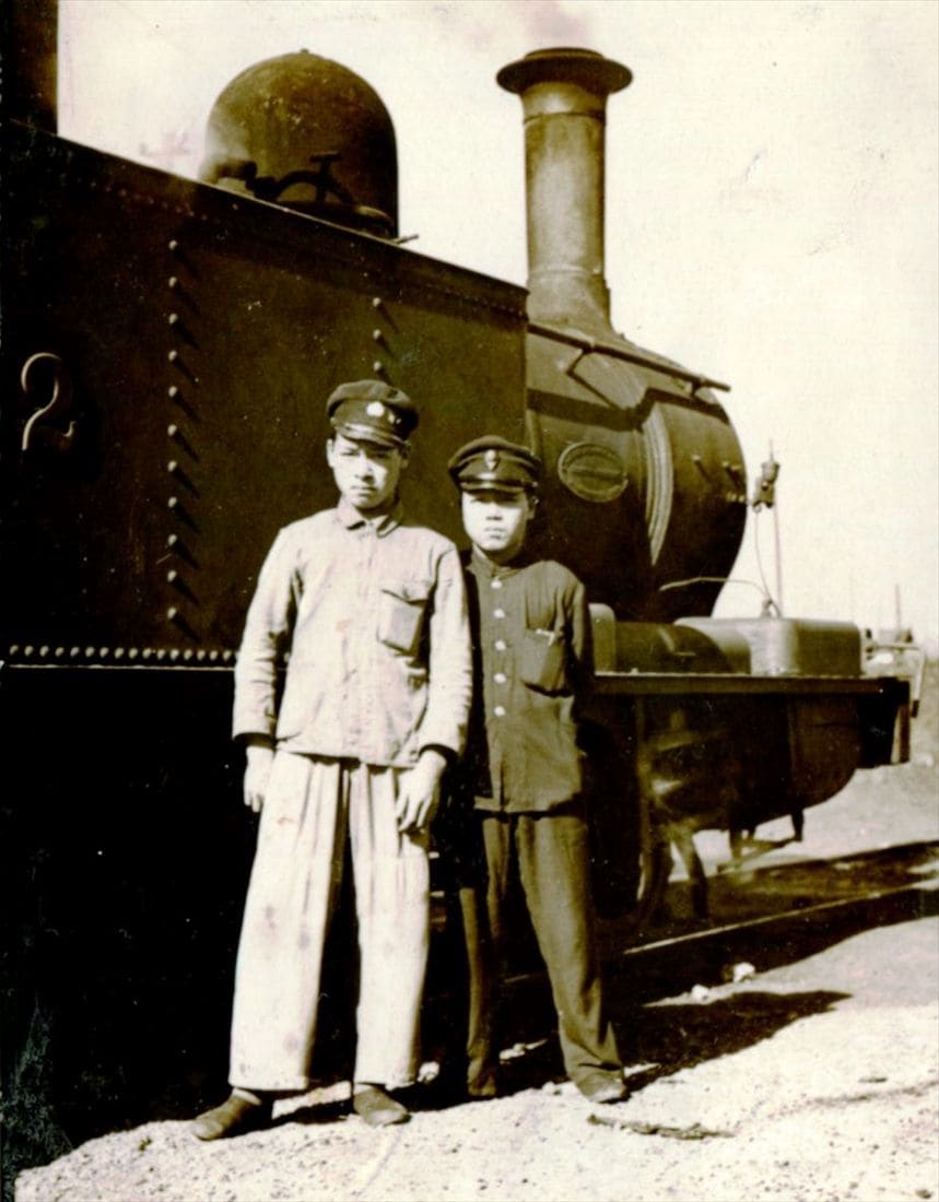 蒸気機関車時代の南越線（写真：福井鉄道）