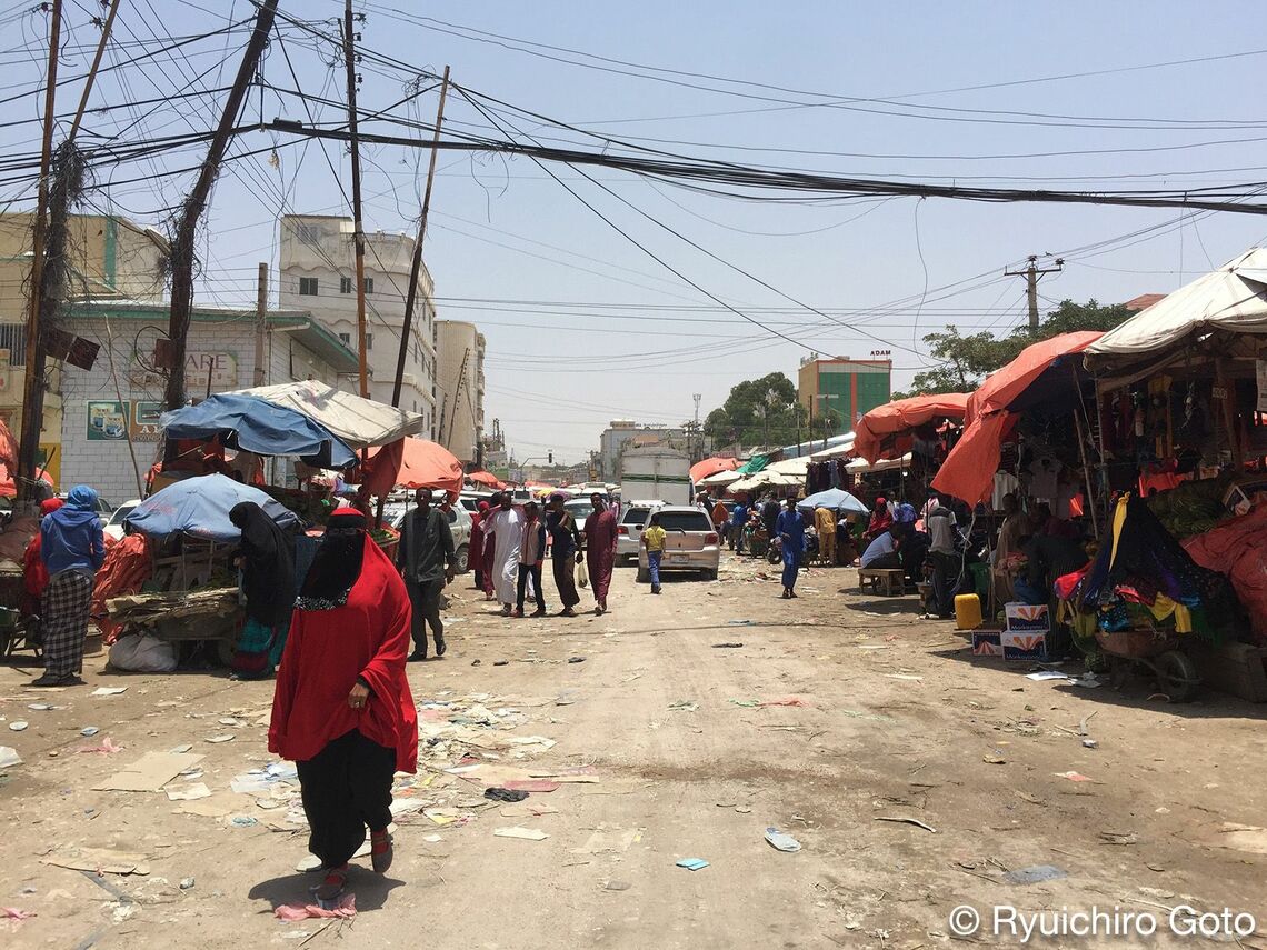 ソマリランドの首都ハルゲイサの街並み（写真：著者提供）