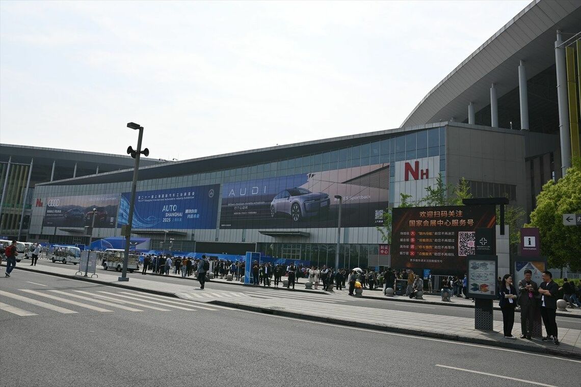 2025年 上海モーターショー（筆者撮影）