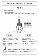 （出所：『図解 豊臣秀長「No2」の仕事術: カリスマ秀吉の「右腕」に学ぶ超一流の戦略展開スキル』より ©吉村堂 ）