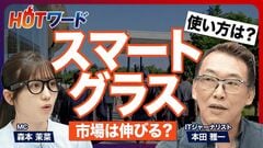 【スマートグラスが普及？】市場は伸びる？／主婦層に人気？／4タイプのAIグラス／Ray-Ban…