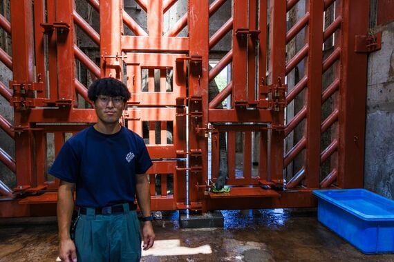 東武動物公園 アフリカゾウの飼育エリア