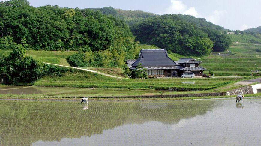 神戸市の西区・北区には里山が広がっている