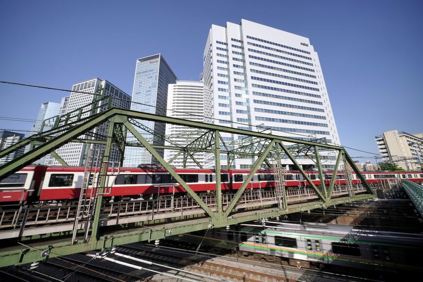 京急とJR 交差