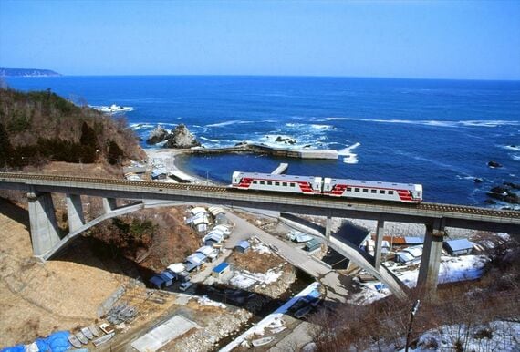 三陸鉄道 海岸