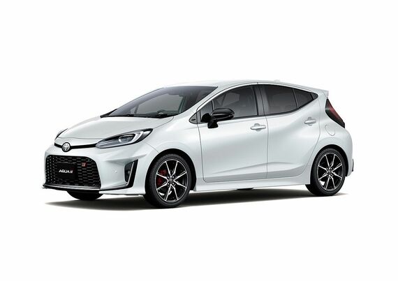 アクアGR SPORTのスタイリング。発表時の価格は259万5000円だが、最新モデルでは設定されていない