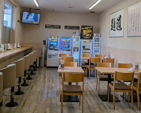 店内のゲームコーナー