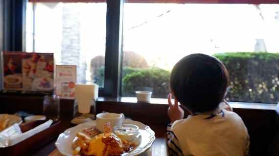 ロイヤルホスト鎌倉山店にて