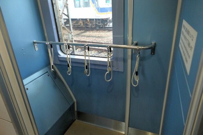 大型の荷物を置くスペースも