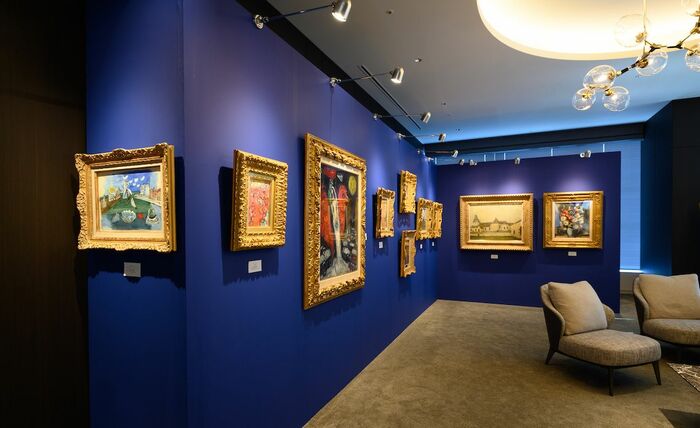 西洋絵画の展示