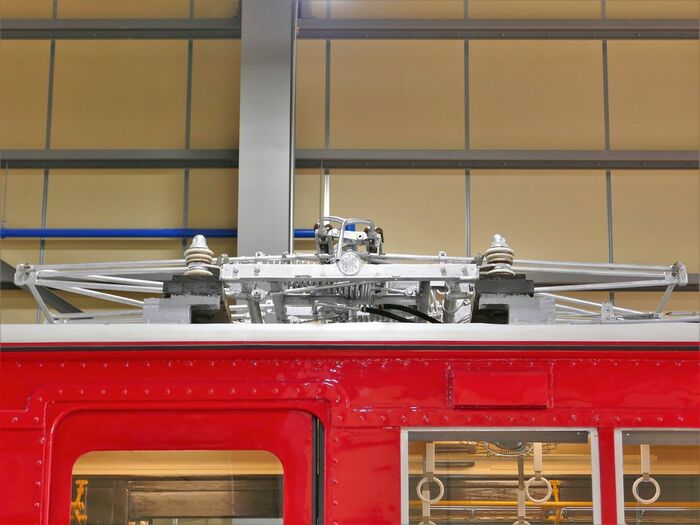 修復作業を終えたデハ230形