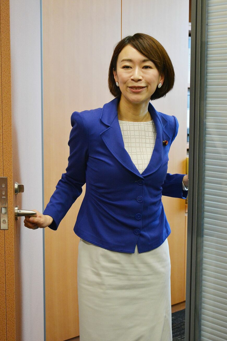 「国民と一緒に成功体験を一つでも多く作りたい」（撮影：吉野純治）