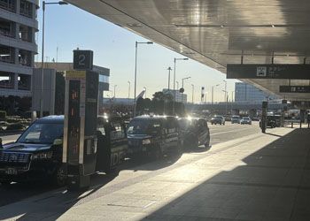 羽田空港のタクシー乗り場