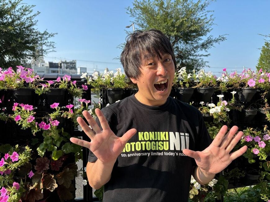 KOC芸人としてお馴染みのや団。知名度が上がってきたこともあり（？）、最近はラーメン芸人として、メディアにもちょこちょこ呼ばれている（筆者撮影）